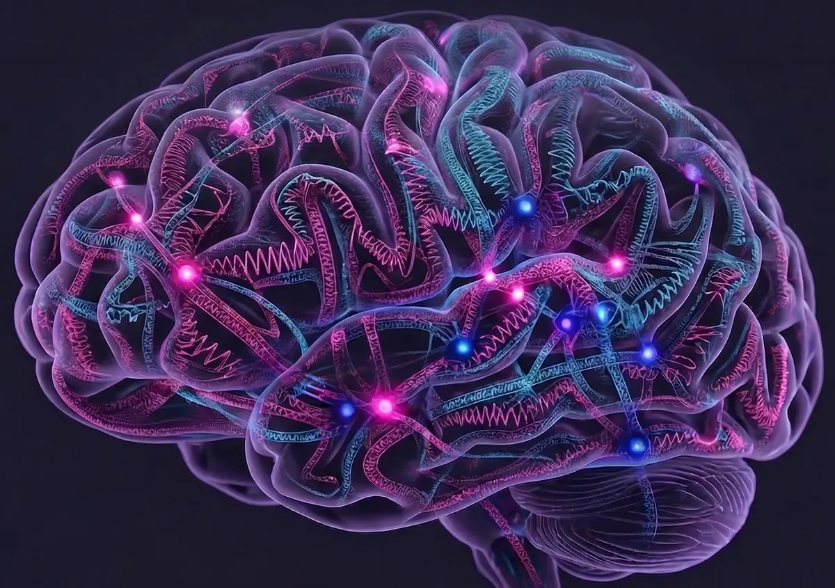 Fractal Resonance Brain Model — neural network visualization